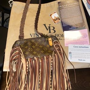 *SOLD* Authentic up-cycled LV bag